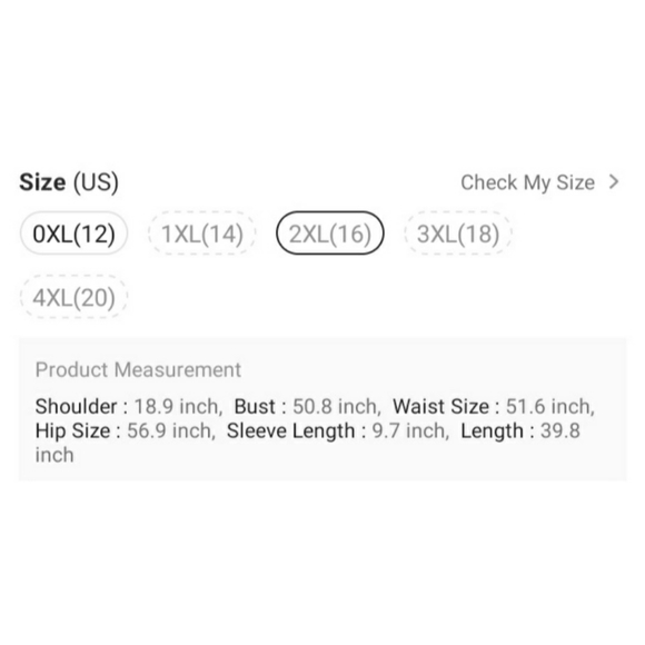 NEW Plus Floral Tunic Dress - Picture 8 of 9